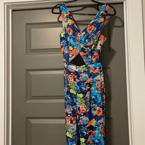 Open back Romper